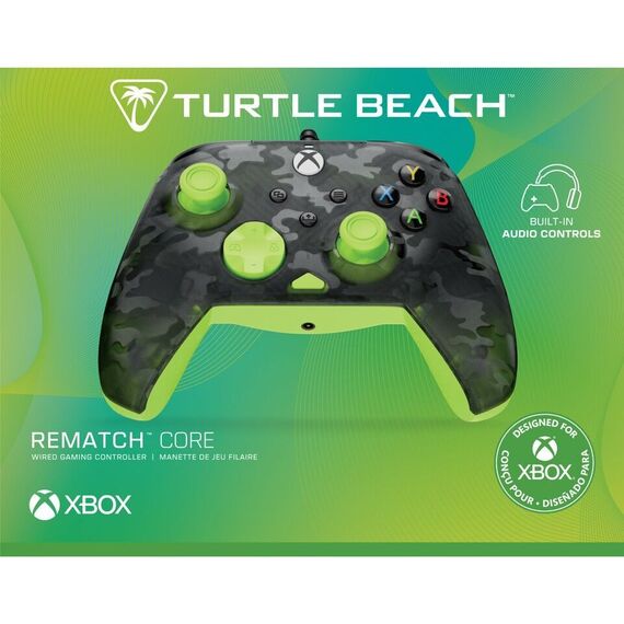 Turtle Beach® Rematch™ Core – Ghost Black Camo/Yellow / Xbox Series X