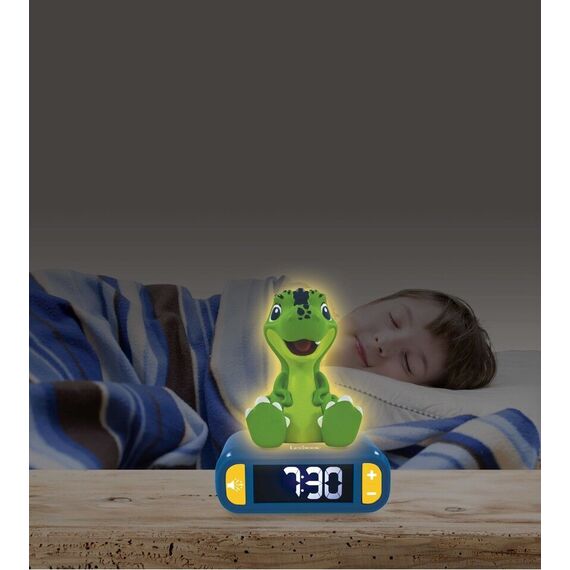Lexibook - Dino - Digital 3D Alarm Clock (RL800DINO) / Toys