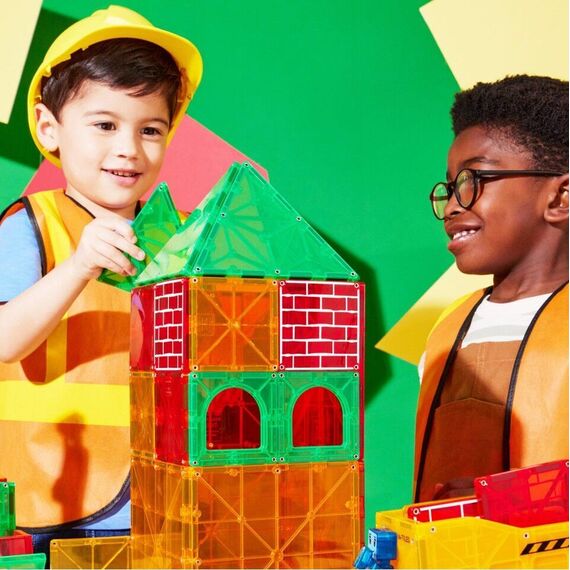 MAGNA-TILES - Builder XL 50 pcs (90289) / Toys