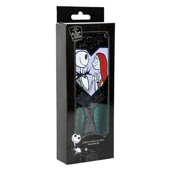 Disney Nightmare Before Christmas Jack & Sally hairbrush |  Techbox