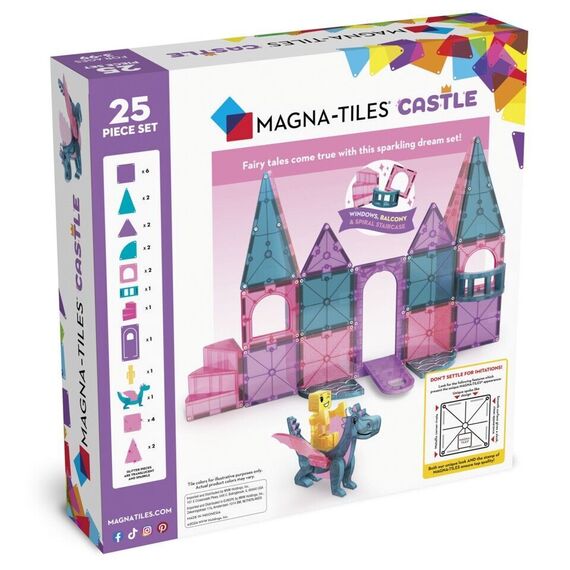 Magna-Tiles - Castle 25 pcs (90290) / Toys