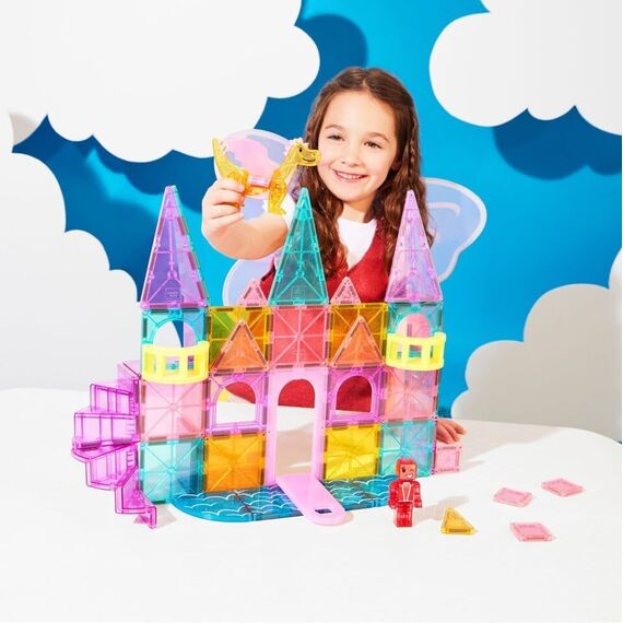 MAGNA-TILES - Castle Deluxe 48 Piece Set (90291) / Toys