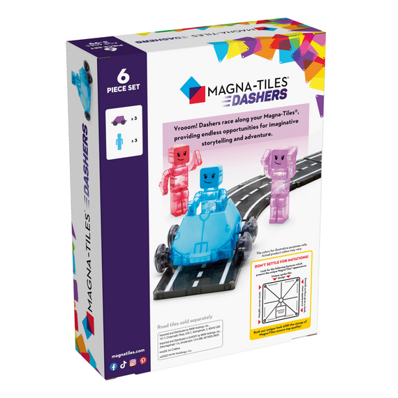 MAGNA-TILES - Dashers, 6 pcs set (90234) / Toys