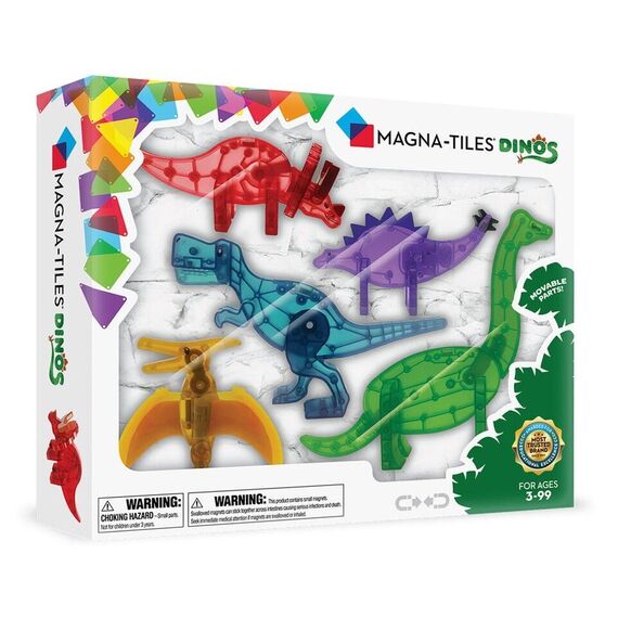 MAGNA-TILES - DDinos 5 Piece Set (90229) / Toys