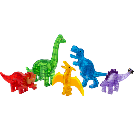 MAGNA-TILES - DDinos 5 Piece Set (90229) / Toys