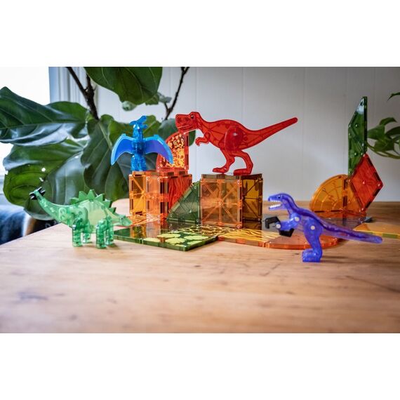 Magna-Tiles - Dino World 40 pcs set (90232) / Toys