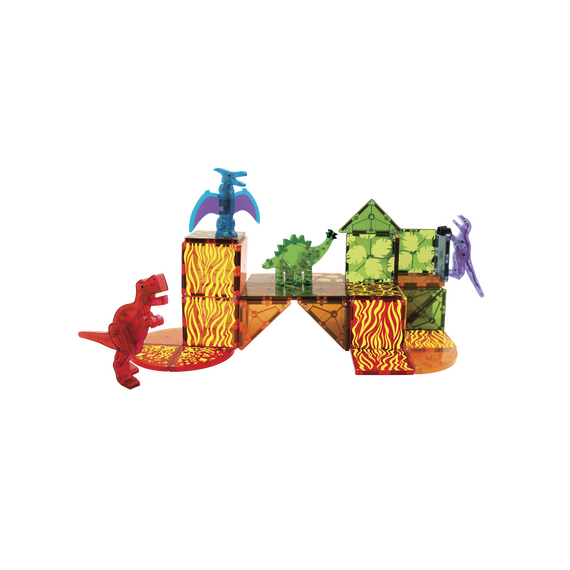Magna-Tiles - Dino World 40 pcs set (90232) / Toys