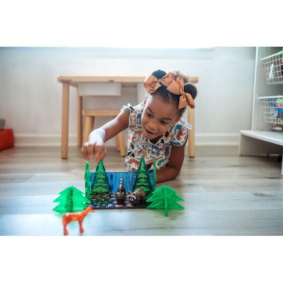 MAGNA-TILES - Forest Animals 25 pcs set (90224) / Toys