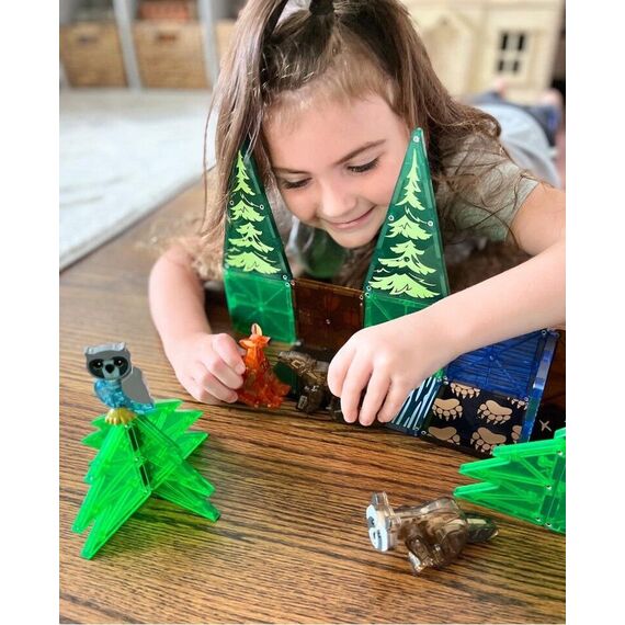 MAGNA-TILES - Forest Animals 25 pcs set (90224) / Toys