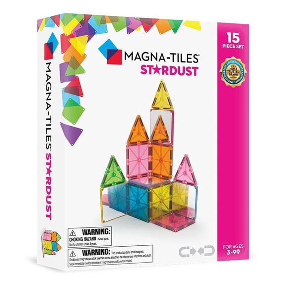 MAGNA-TILES - Stardust 15 Piece Set (90210) / Toys