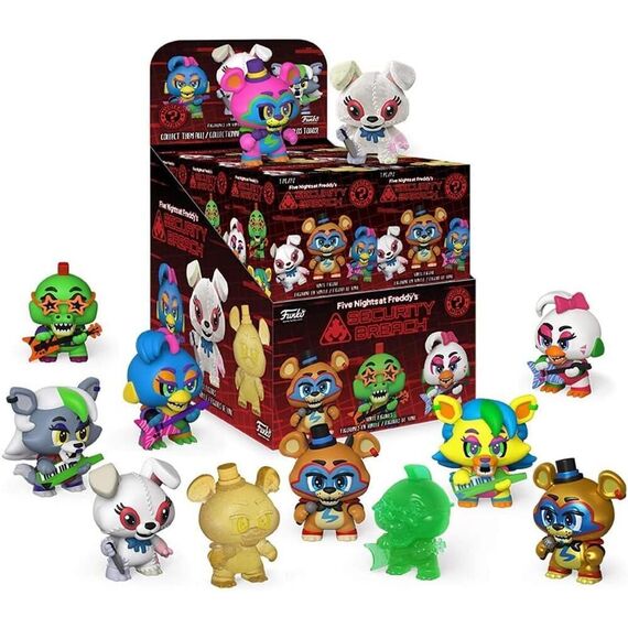 Assorted Mystery Minis Friday Night at Freddys Security Breach - Funko POP - Collectibles - Techbox