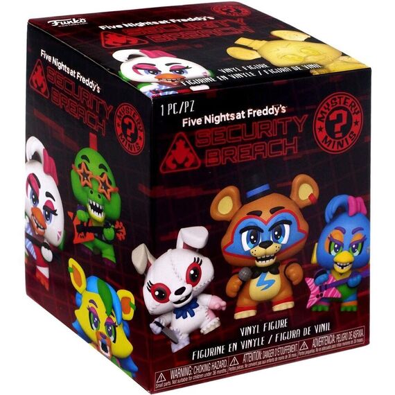 Assorted Mystery Minis Friday Night at Freddys Security Breach - Funko POP - Collectibles - Techbox