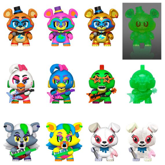 Assorted Mystery Minis Friday Night at Freddys Security Breach - Funko POP - Collectibles - Techbox