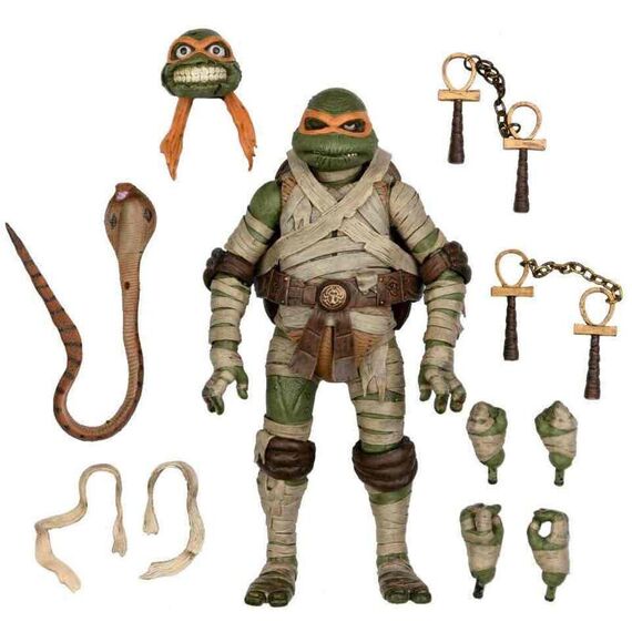 Ninja Turtles as the Mummy Michelangelo ultimate figure 18cm |  Techbox