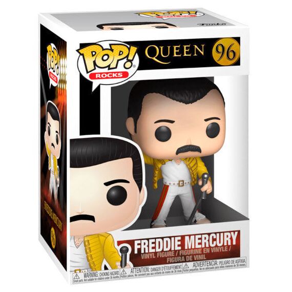 POP figure Queen Freddie Mercury Wembley 1986 |  Techbox