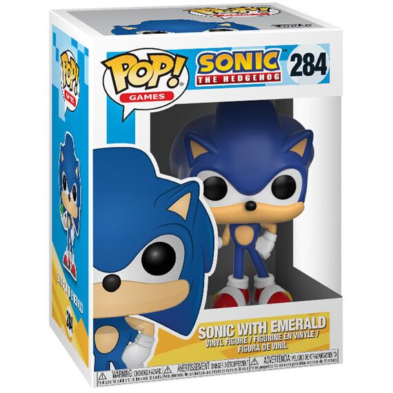 POP figure Sonic with Emerald - Funko POP - Collectibles - Techbox