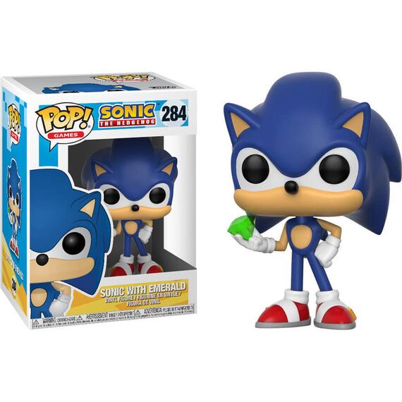 POP figure Sonic with Emerald - Funko POP - Collectibles - Techbox