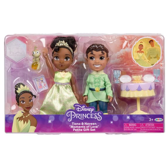 Disney The Princess and the Frog Tiana + Naveen doll 15cm |  Techbox