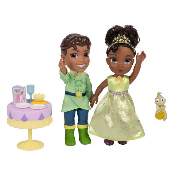 Disney The Princess and the Frog Tiana + Naveen doll 15cm |  Techbox