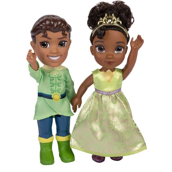 Disney The Princess and the Frog Tiana + Naveen doll 15cm |  Techbox
