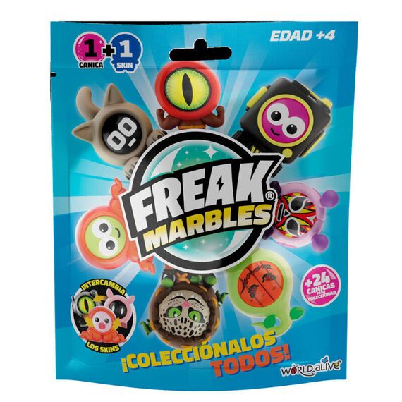 Freak Marbles Surprise bag Marble + Skin assorted