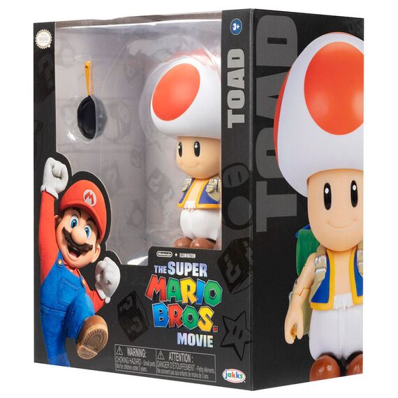 Super Mario Bros Toad figure 13cm |  Techbox