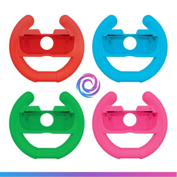 Oniverse Nsw2 Pack Of 4 Racing Wheel Controller Holders / Nintendo Switch 2 - Nintendo Switch 2 Accessories - Accessories for Consoles - Techbox