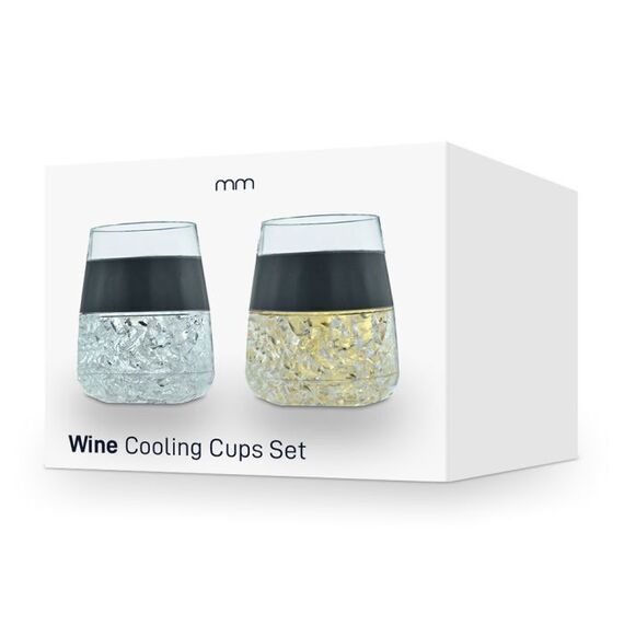 Wine Cooling Cups - Set of 2 / Gadgets