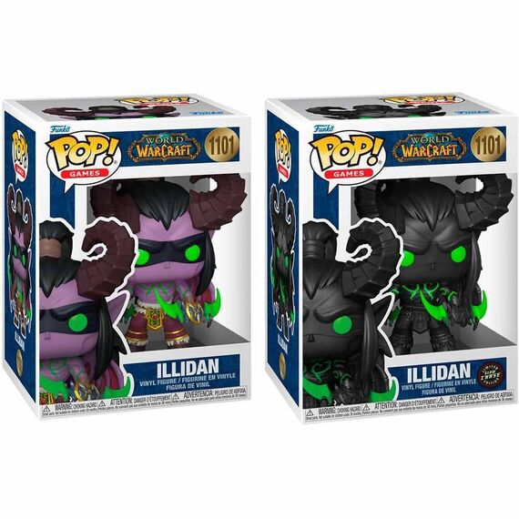 POP figure World of Warcraft Illidan 5 + 1 Chase - Funko POP - Collectibles - Techbox