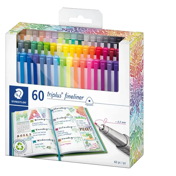 Staedtler - Triplus Finliner - 60 pc (334 C60) / Toys