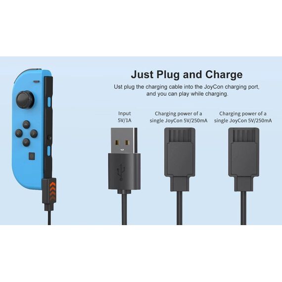 Deep Explorer - 2 in 1 Charger / Nintendo Switch