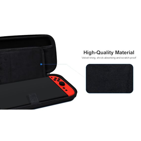 Deep Explorer - Protective case Black / Nintendo Switch 2 - Nintendo Switch 2 Accessories - Accessories for Consoles - Techbox