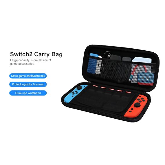 Deep Explorer - Protective case Grey / Nintendo Switch 2 - Nintendo Switch 2 Accessories - Accessories for Consoles - Techbox