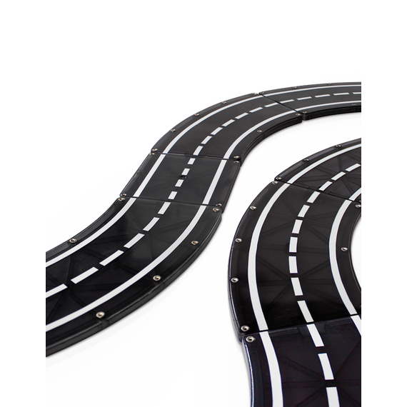 MAGNA-TILES - XTRAS Roads 12 Piece Set (90235B) / Toys