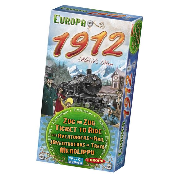 Ticket To Ride - Europe 1912 Expansion Pack (DOW720111) / Toys