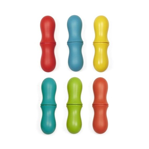 RAINBOW CORN HOLDERS S/6 (CU304) / Gadgets