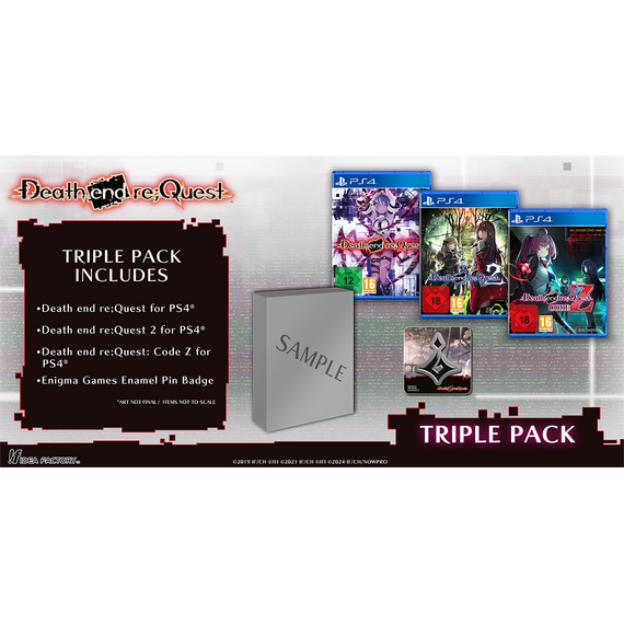 Death end reQuest/ Death end reQuest 2/ Death end reQuest: Code Z - Triple Pack / PlayStation 4 - PS4 Games - Games - Techbox