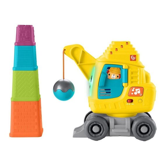 Fisher-Price - Count & Stack Crane (JFF16) / Toys