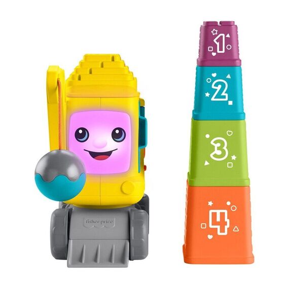 Fisher-Price - Count & Stack Crane (JFF16) / Toys