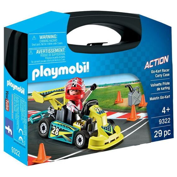 Playmobil - Carry Case Go Kart (9322) / Toys - Playmobil - Collectibles - Techbox