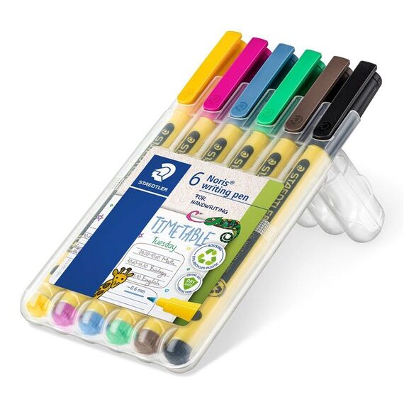 Staedtler - Fineliner 0,6 mm - 6 pc. (307 SB6) / Toys