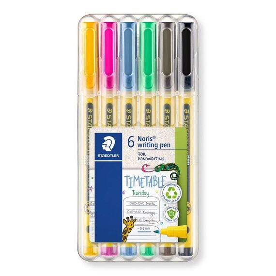 Staedtler - Fineliner 0,6 mm - 6 pc. (307 SB6) / Toys