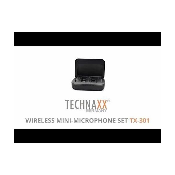 Technaxx - TX-301 - Mini Microphone Set - Studio/Podcast / Electronics