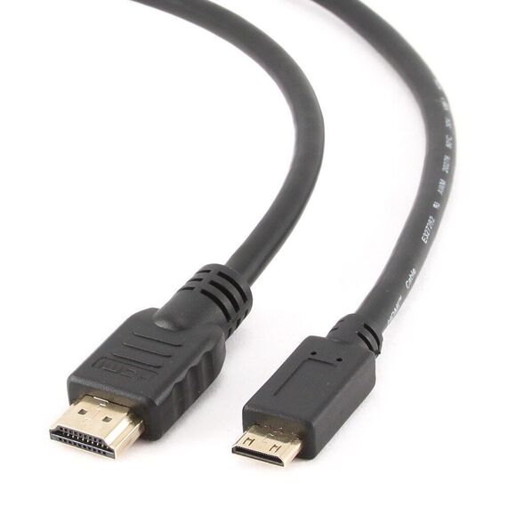 Gembird CC-HDMI4C-6 HDMI cable 1.8 m HDMI Type A (Standard) HDMI Type C (Mini) Black - Monitor Cables - Cables & Adapters - Techbox