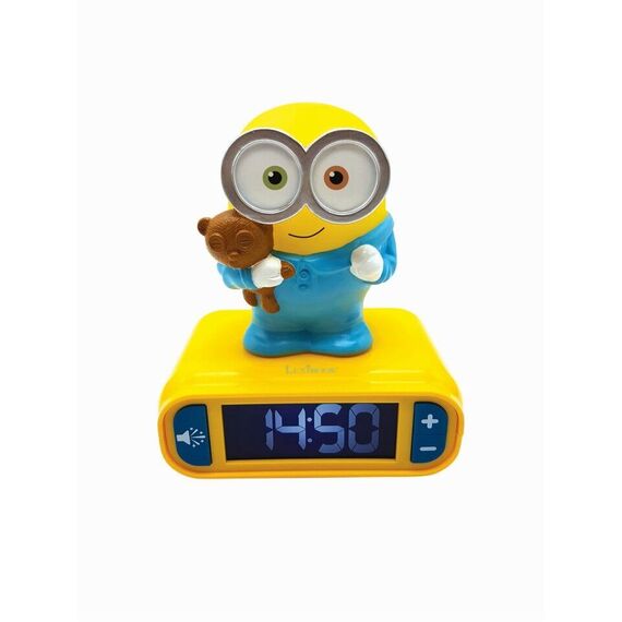 Lexibook - Minions 3D Alarm Clock with Night Light (RL800DES) / Toys