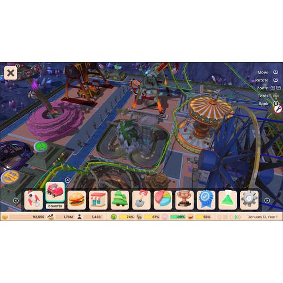 RollerCoaster Tycoon (Adventures Deluxe) / PlayStation 5 | Techbox