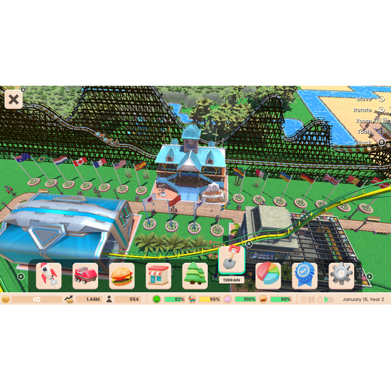 RollerCoaster Tycoon (Adventures Deluxe) / PlayStation 5 | Techbox