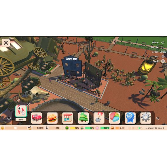 RollerCoaster Tycoon (Adventures Deluxe) / PlayStation 5 | Techbox