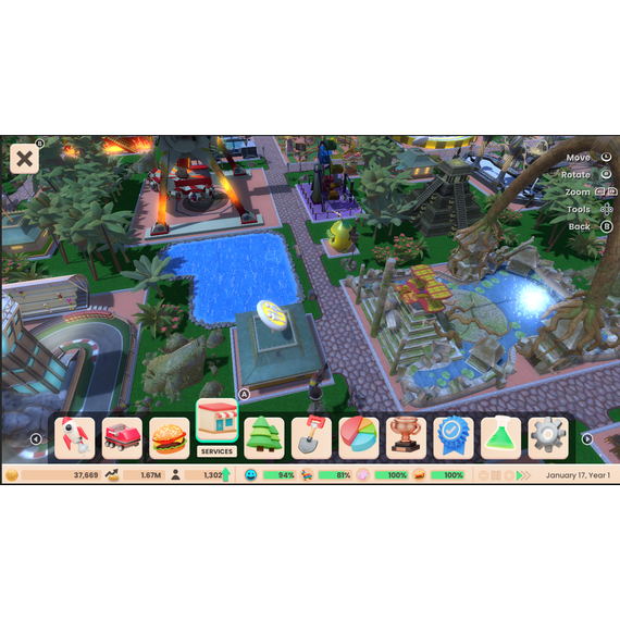 RollerCoaster Tycoon (Adventures Deluxe) / PlayStation 5 | Techbox
