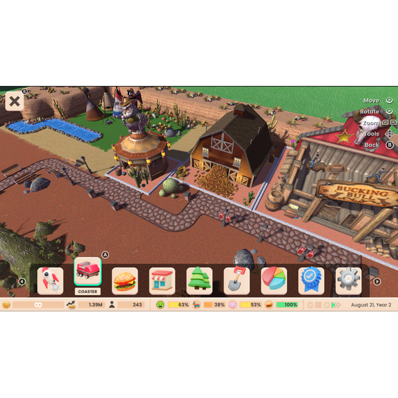 RollerCoaster Tycoon (Adventures Deluxe) / PlayStation 5 | Techbox